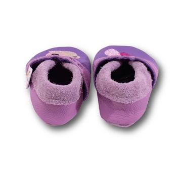 Krabbelschuhe Schnecke & Herz